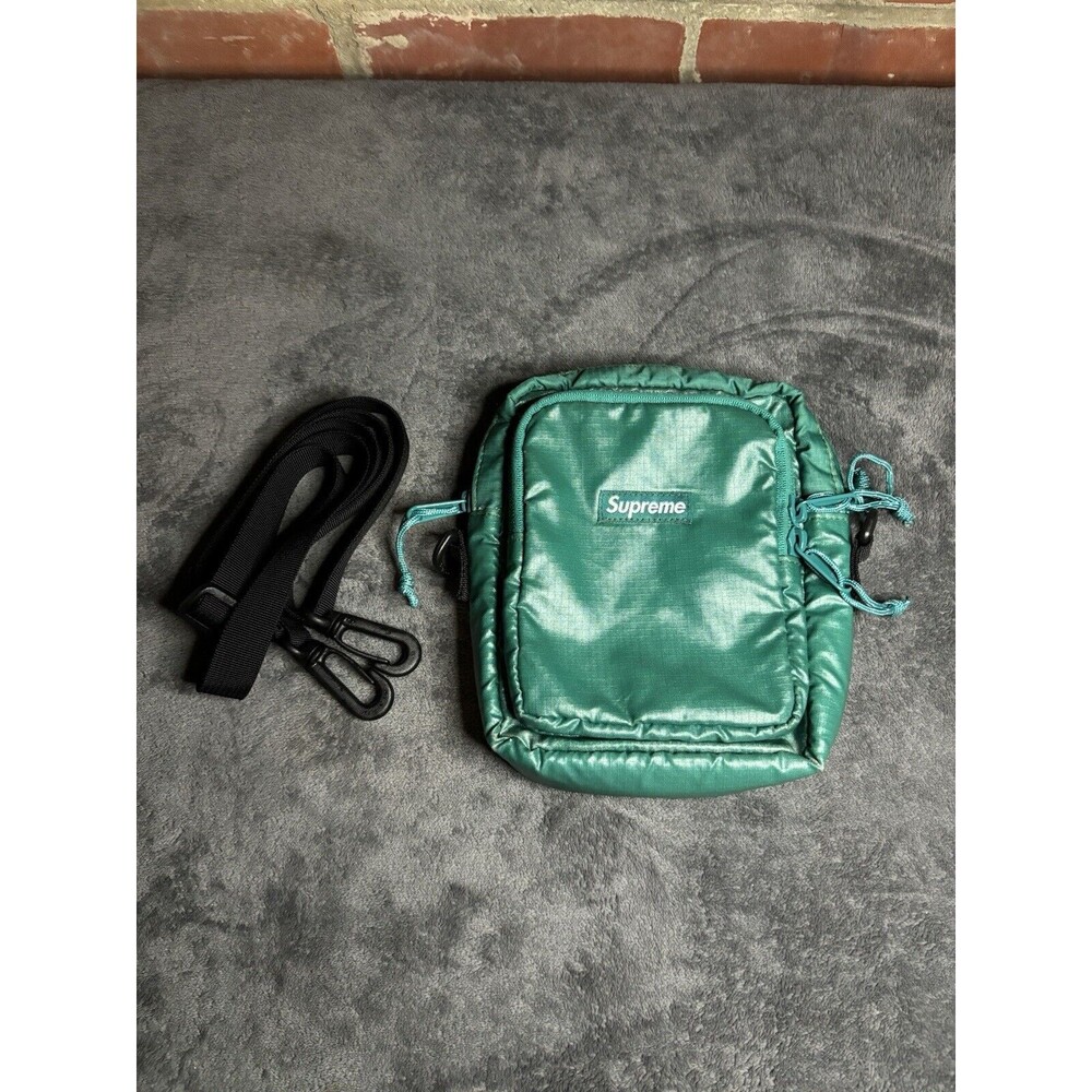 Supreme Cordura Dark Teal Shoulder 2017 Bag Crossbody Men’s Rare Pouch Zipper